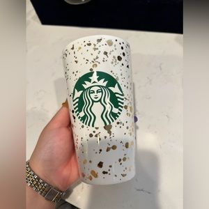 Starbucks ceramic tumbler